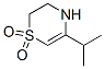 2H-1,4-Thiazine,3,4-dihydro-5-isopropyl-,1,1-dioxide(7CI) Struktur