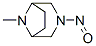 3,8-Diazabicyclo[3.2.1]octane,8-methyl-3-nitroso-(7CI) Struktur