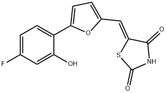 5-[[5-(4-Fluoro-2-hydroxyphenyl)-2-furanyl]methylene]-2,4-thiazolidinedione price.