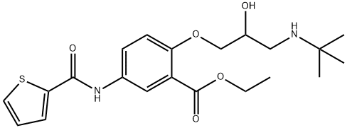 Tienoxolol Struktur