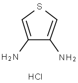 3,4-DIAMINOTHIOPHENE DIHYDROCHLORIDE Structure