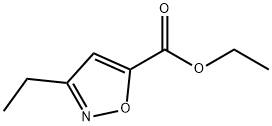 ethyl 3-ethylisoxazole-5-carboxylate Struktur