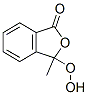 1(3H)-Isobenzofuranone, 3-hydroperoxy-3-methyl- Struktur