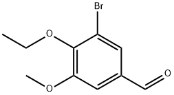 3-溴-4-乙氧基-5-甲氧基苯甲醛 結(jié)構(gòu)式