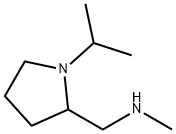 (1-Isopropyl-2-pyrrolidinyl)-N-methylmethanamine Struktur