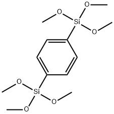 1,4-bis(trimethylsiloxy)benzene Struktur