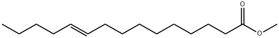 DELTA 10 TRANS PENTADECENOIC ACID ETHYL ESTER Struktur