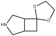 Spiro[3-azabicyclo[3.2.0]heptane-6,2-[1,3]dioxolane]  (9CI) Struktur