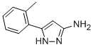 3-Amino-5-(2-methylphenyl)-1H-pyrazole Struktur