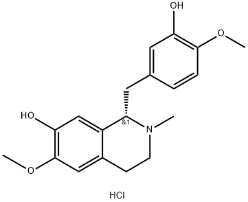 d-Reticuline Hydrochloride Struktur