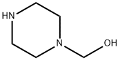 N-(HYDROXYMETHYL)PIPERAZINE Struktur