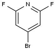 4-bromo-2,6-difluoropyridine Struktur