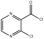 Pyrazinecarbonyl chloride, 3-chloro- (9CI) Struktur