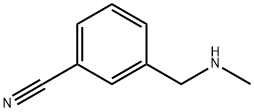 3-(methylaminomethyl)benzonitrile Struktur