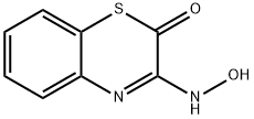 3-(HydroxyiMino)-3,4-dihydro-2H-benzo[b][1,4]thiazin-2-one Struktur