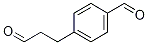 Benzenepropanal, 4-forMyl- Struktur