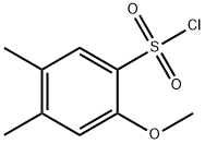 2-methoxy-4,5-dimethylbenzenesulfonyl chloride(SALTDATA: FREE) Struktur