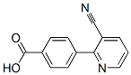 4-(3-Cyanopyridin-2-yl)benzoic acid Struktur