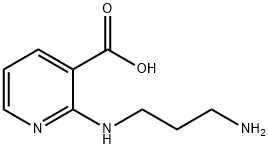 2-(3-AMINO-PROPYLAMINO)-NICOTINIC ACID Struktur