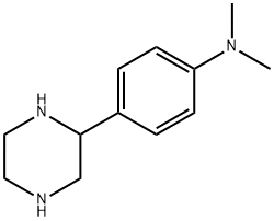 DIMETHYL-(4-PIPERAZIN-2-YL-PHENYL)-AMINE Struktur