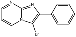 3-BROMO-2-PHENYL-IMIDAZO[1,2-A]PYRIMIDINE Struktur