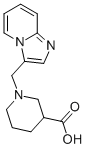 1-IMIDAZO[1,2-A]PYRIDIN-3-YLMETHYL-PIPERIDINE-3-CARBOXYLIC ACID Struktur