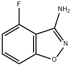 4-Fluoro-1,2-benzisoxazol-3-aMine Struktur