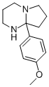 8A-(4-METHOXY-PHENYL)-OCTAHYDRO-PYRROLO[1,2-A]PYRIMIDINE Struktur