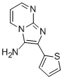 2-THIOPHEN-2-YL-IMIDAZO[1,2-A]PYRIMIDIN-3-YLAMINE Struktur