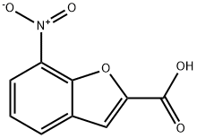 7-Nitro-benzofuran-2-carboxylic acid Struktur