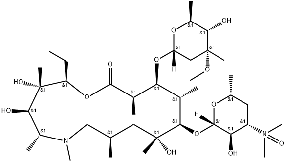 AzithroMycin N-Oxide Struktur