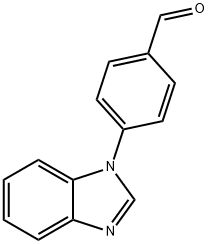 4-(1H-1,3-BENZIMIDAZOL-1-YL)BENZENECARBALDEHYDE Struktur