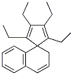 2,3,4,5-TETRAETHYL-2'H-SPIRO[CYCLOPENTA[2,4]DIENE-1,1'-NAPHTHALENE] Struktur