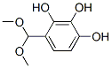 Benzaldehyde, 2,3,4-trihydroxy-, dimethyl acetal (7CI) Struktur