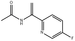 N-(1-(5-fluoropyridin-2-yl)vinyl)acetamide Struktur