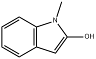 1-METHYL-1H-INDOL-2-OL Struktur