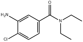 3-amino-4-chloro-N,N-diethylbenzamide Struktur