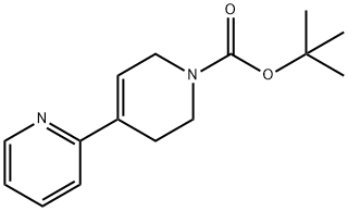 3',6'-DIHYDRO-2'H-[2,4']BIPYRIDINYL-1'-CARBOXYLIC ACID TERT-BUTYL ESTER Struktur