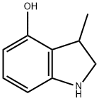 2,3-dihydro-3-Methyl-1H-Indol-4-ol Struktur