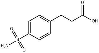 3-(4-SULFAMOYL-PHENYL)-PROPIONIC ACID Structure