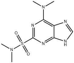 6-DIMETHYLAMINO-9H-PURINE-2-SULFONIC ACID DIMETHYLAMIDE Struktur