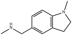 1-Methyl-5-[(methylamino)methyl]indoline Struktur