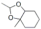 Cyclohexane,  1,2-(ethylidenedioxy)-1-methyl-  (7CI) Struktur