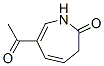 2H-Azepin-2-one, 6-acetyl-1,3-dihydro- (9CI) Struktur