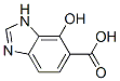 1H-Benzimidazole-6-carboxylic  acid,  7-hydroxy- Struktur