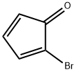 Cyclopentadienone, 2-bromo- (7CI) Struktur