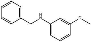 BENZYL-(3-METHOXY-PHENYL)-AMINE Structure