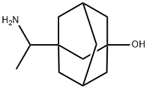 3-(1-Aminoethyl)adamantan-1-ol Struktur