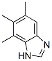 1H-Benzimidazole,  5,6,7-trimethyl- Struktur