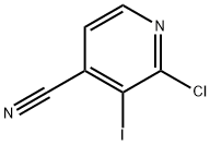 2-Chloro-4-cyano-3-iodopyridine Struktur